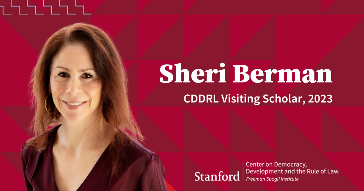Sheri Berman, Professor of Political Science at Barnard College, Joins ...