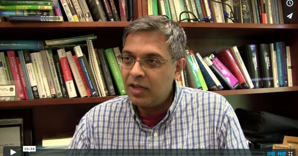 Jay Bhattacharya discusses health and aging FSI