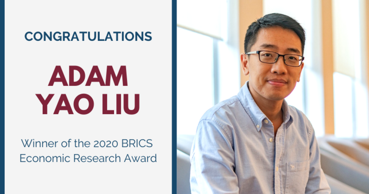 Stanford Ph.D. Alumnus Wins BRICS Economic Research Award | FSI