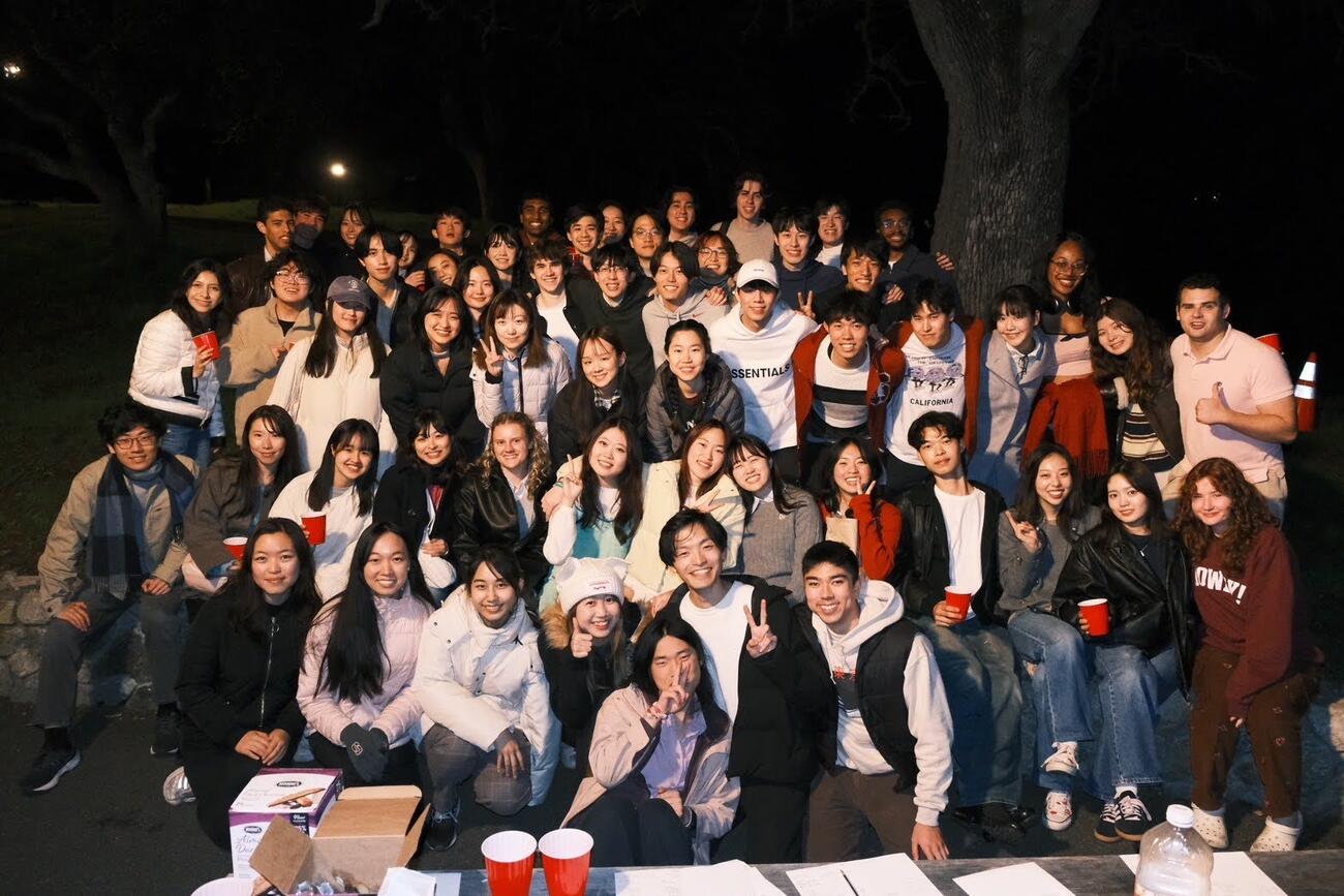 A group photo of the 2025 iteration of the Stanford Japan Exchange Conference.