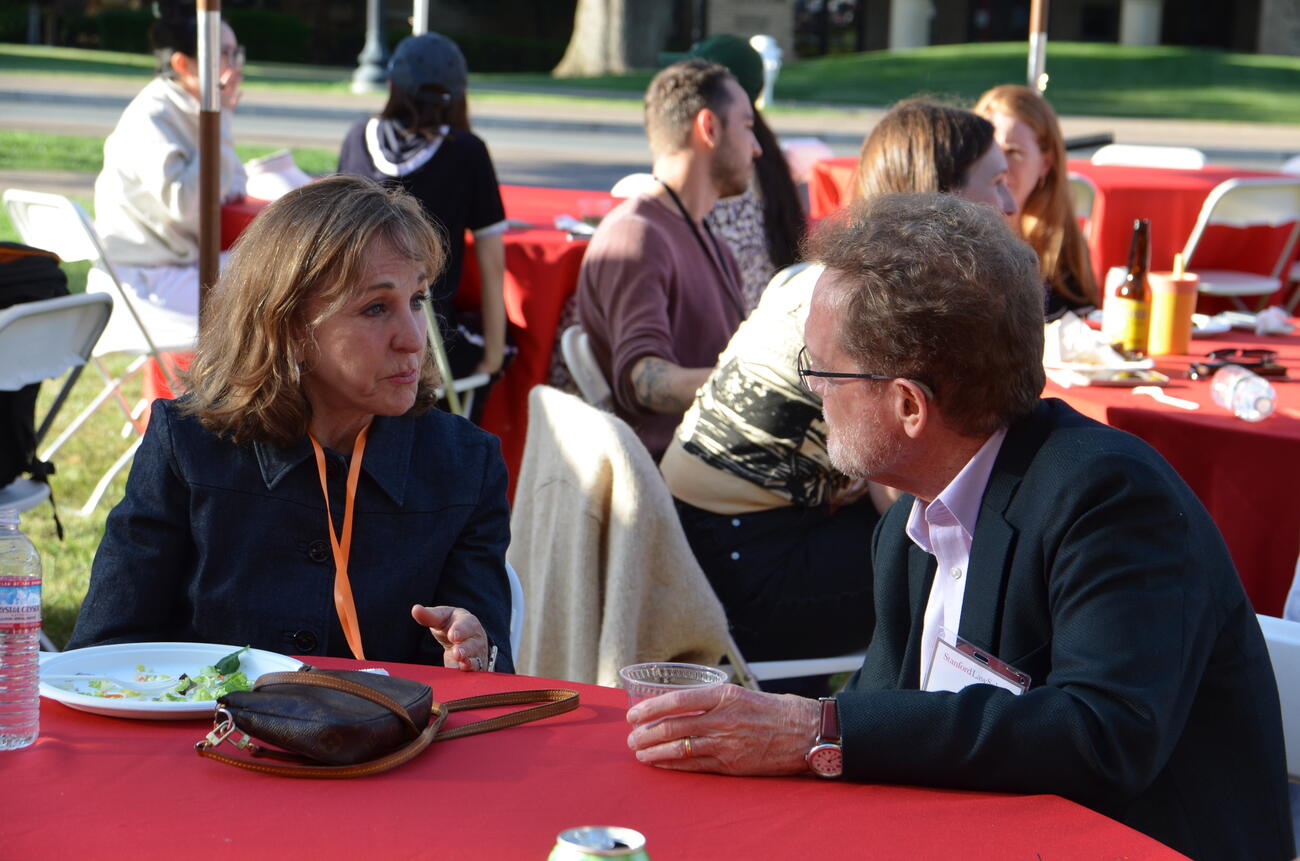 Susan Ford Dorsey with Erik Jensen