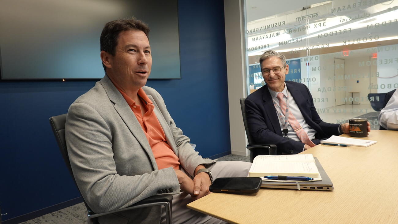 Kevin Sheives (L) and Damon Wilson (R).