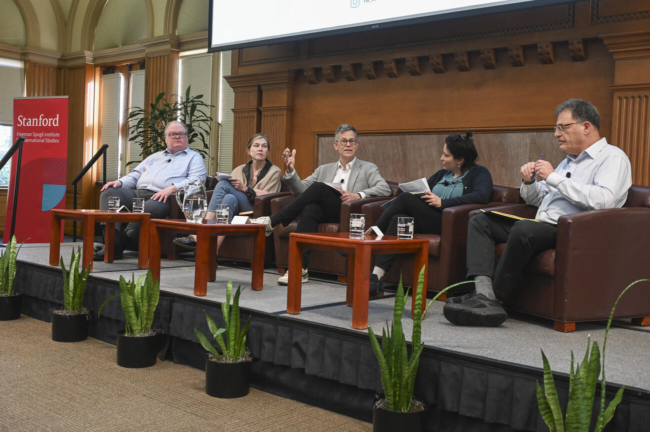 FSI Director Colin Kahl moderated the Global Trends and Geopolitics in 2026: A Look Ahead panel discussion