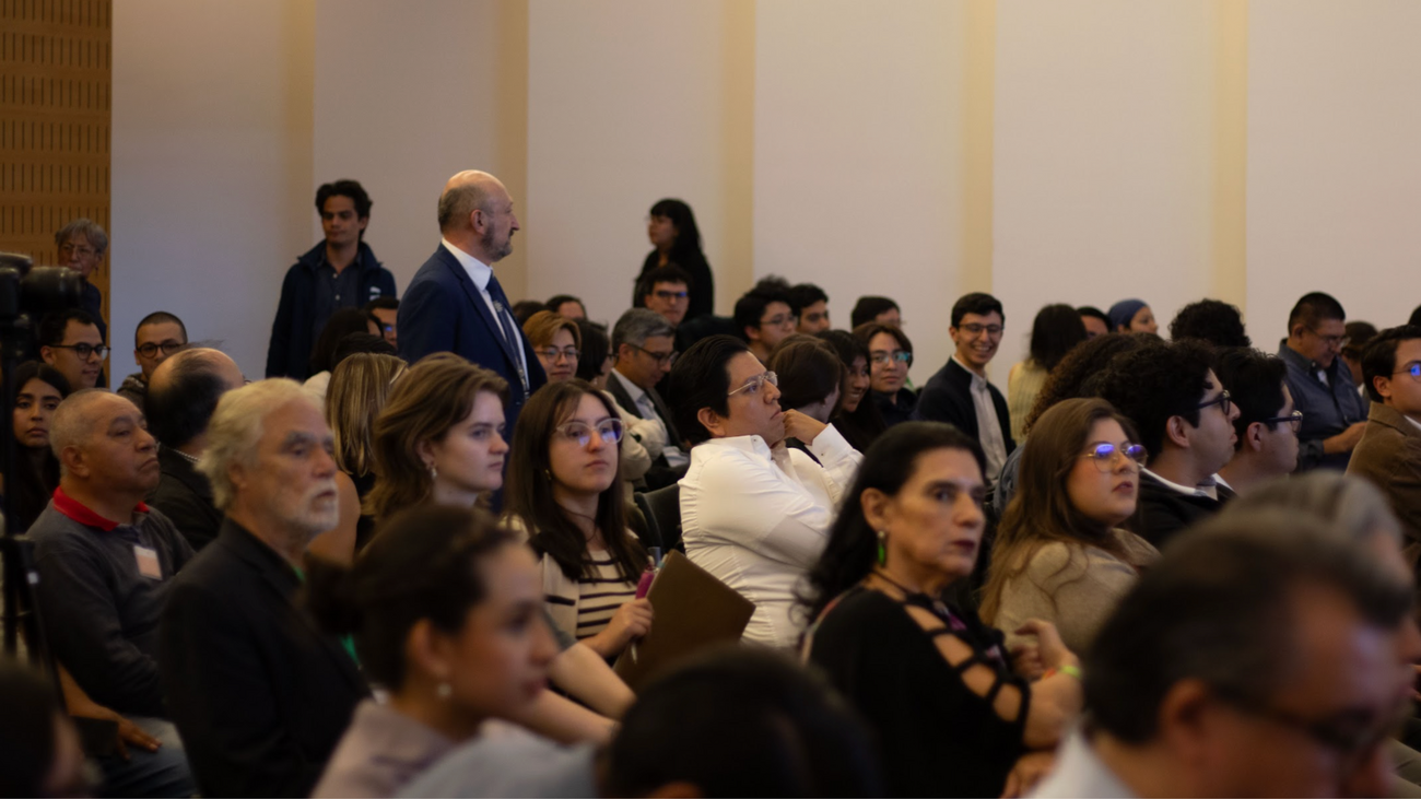 Keynote attendees at El Colegio de México.