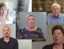 collage of 5 screenshots from video lectures