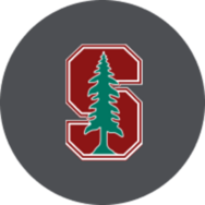 Stanford S with a tree logo