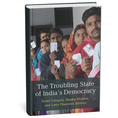 The Troubling State of India's Democracy book cover