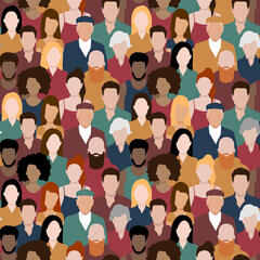 An illustration of diverse population 