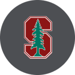 Stanford S with a tree logo