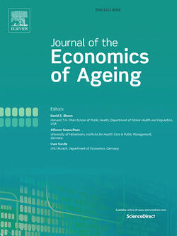 Cover of the Journal of the Economics of Aging