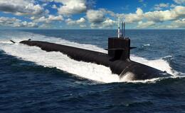 Artist rendition of a nuclear submarine