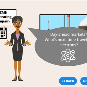 Screenshot from PESD elearning module