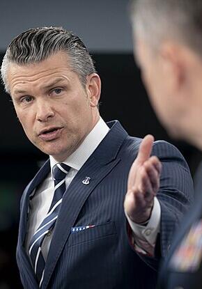 hegseth and caine