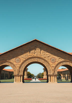 stanford campus scenery