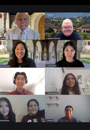 screenshot of Zoom meeting