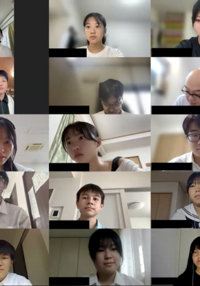 screenshot of Zoom meeting