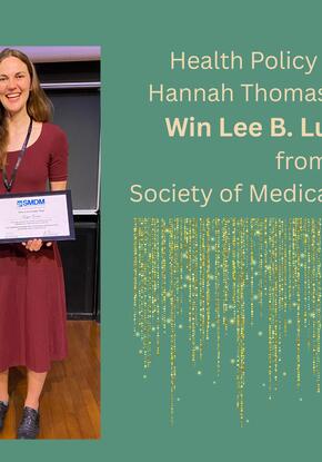 Stanford SHP PhD students win 2026 Lusted Awards