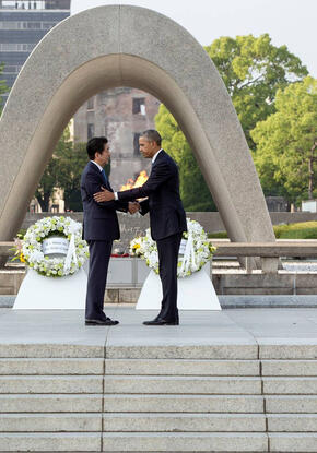 abe obama hiroshima