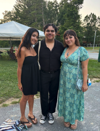 Leila and friends at the Middlebury Language School