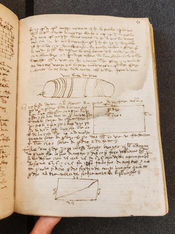 text of a libro d'abaco