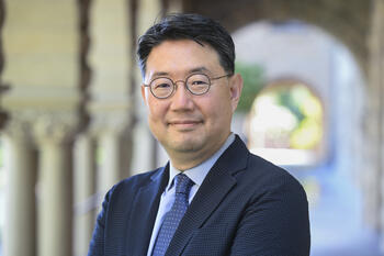 Photo of visiting scholar Seok Jin Eom