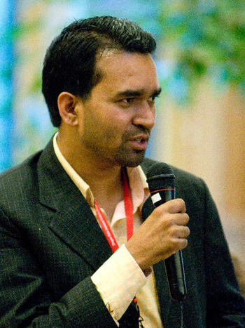 suvash at opening dinner web