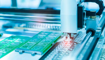 Feature figure of high-tech chips