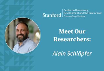 Meet Our Researchers: Alain Schläpfer