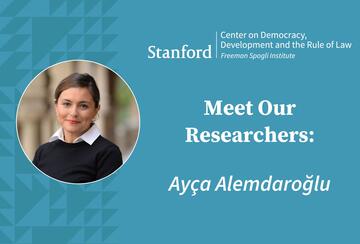 Meet Our Researchers: Ayça Alemdaroğlu