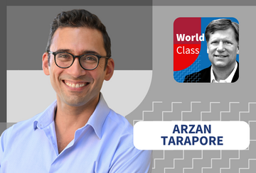 Arzan Tarapore on World Class Podcast
