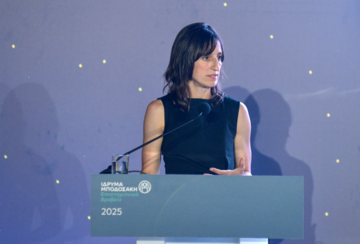 Vicky Fouka received the Bodossaki Distinguished Young Scientist Award in Social Sciences in Athens, Greece, on June 17, 2025.