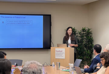 Hanna Folsz presented her research in a CDDRL seminar on November 13, 2025.