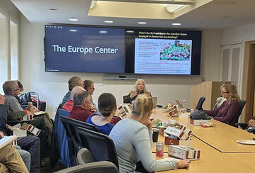 Kim Lane Sheppele presented her research in a REDS Seminar co-hosted by CDDRL and TEC on November 19, 2025.