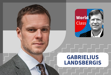 Gabrielius Landsbergis on World Class Podcast