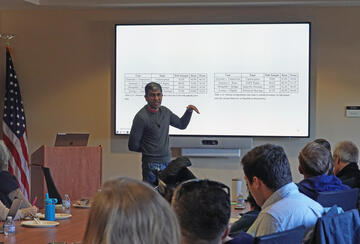 Neil Malhotra presented his research in a CDDRL seminar on January 8, 2026.