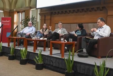 FSI Director Colin Kahl moderated the Global Trends and Geopolitics in 2026: A Look Ahead panel discussion