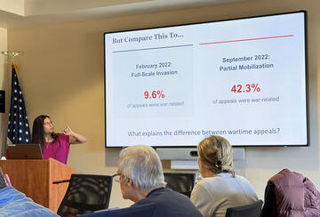 Hannah Chapman presented her research in a CDDRL and TEC sponsored REDS Seminar on March 12, 2026.