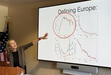 Anna Grzymala-Busse presented her research in a CDDRL seminar on April 30, 2026.