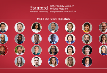 2026 Fisher Family Summer Fellows