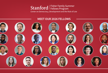 2026 Fisher Family Summer Fellows