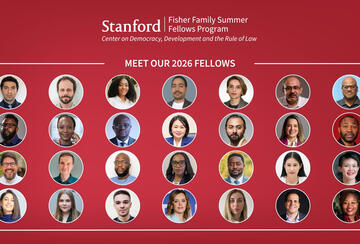 2026 Fisher Family Summer Fellows