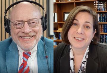 Chip Kahn and Michelle Mello for KFF podcast