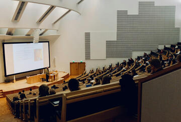 University lecture hall