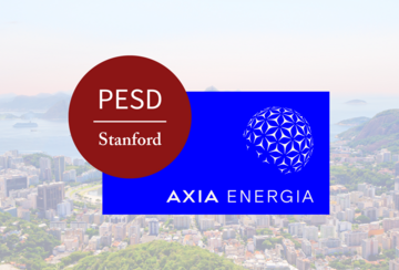 PESD and Axia logos over Rio skyline