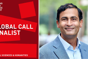 Falling Walls Science Summit Global Call Finalist graphic and photo of Saumitra Jha