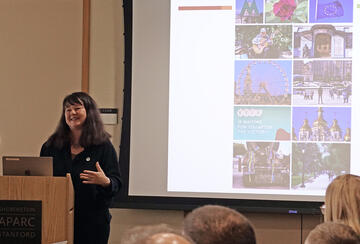 Milada Anna Vachudova presented her research in a Rethinking European Development and Security (REDS) seminar on October 22, 2026, co-sponsored by the Center on Democracy, Development and the Rule of Law (CDDRL) and The Europe Center (TEC).