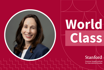 Amy Zegart on World Class, a podcast by the Freeman Spogli Institute for International Studies at Stanford University.
