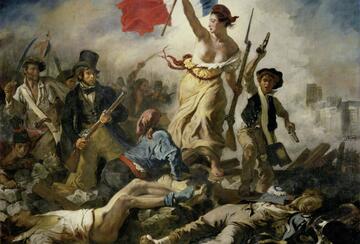 eugene delacroix   le 28 juillet  la liberte guidant le peuple