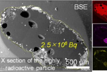 Imaging of radioactive particles