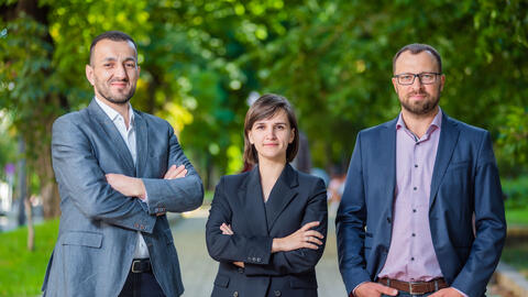 Nariman Ustaiev, Yulia Bezvershenko, Denis Gutenko